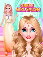 Greek Girl Makeup Salon: Olympus Goddess Road Cartaz