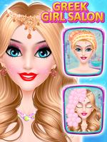 Greek Girl Makeup Salon: Olympus Goddess Road imagem de tela 2