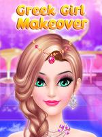 Poster Greek Girl Makeover - Makeup Salon