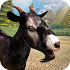 مجنون ماعز 🐐 مضحك مزرعة سباق أيقونة