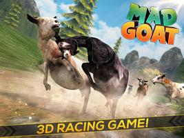 動物 山羊 跑 🐐 滑稽 農場 模擬器 高速 種族 競賽 截圖 3