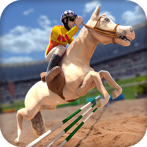 супер скачки 3D | лошади игры
