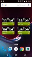 World Clock Widget & capture d'écran 1