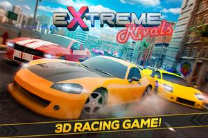 Extreme Rivals Car Racing Game پوسٹر