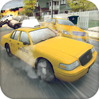 Free Taxi Driver Racing Game icône