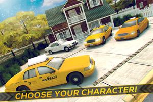 Free Taxi Driver Racing Game capture d'écran 3