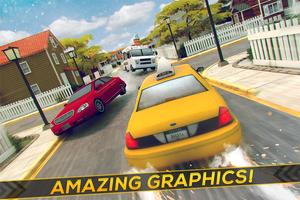 Free Taxi Driver Racing Game capture d'écran 2