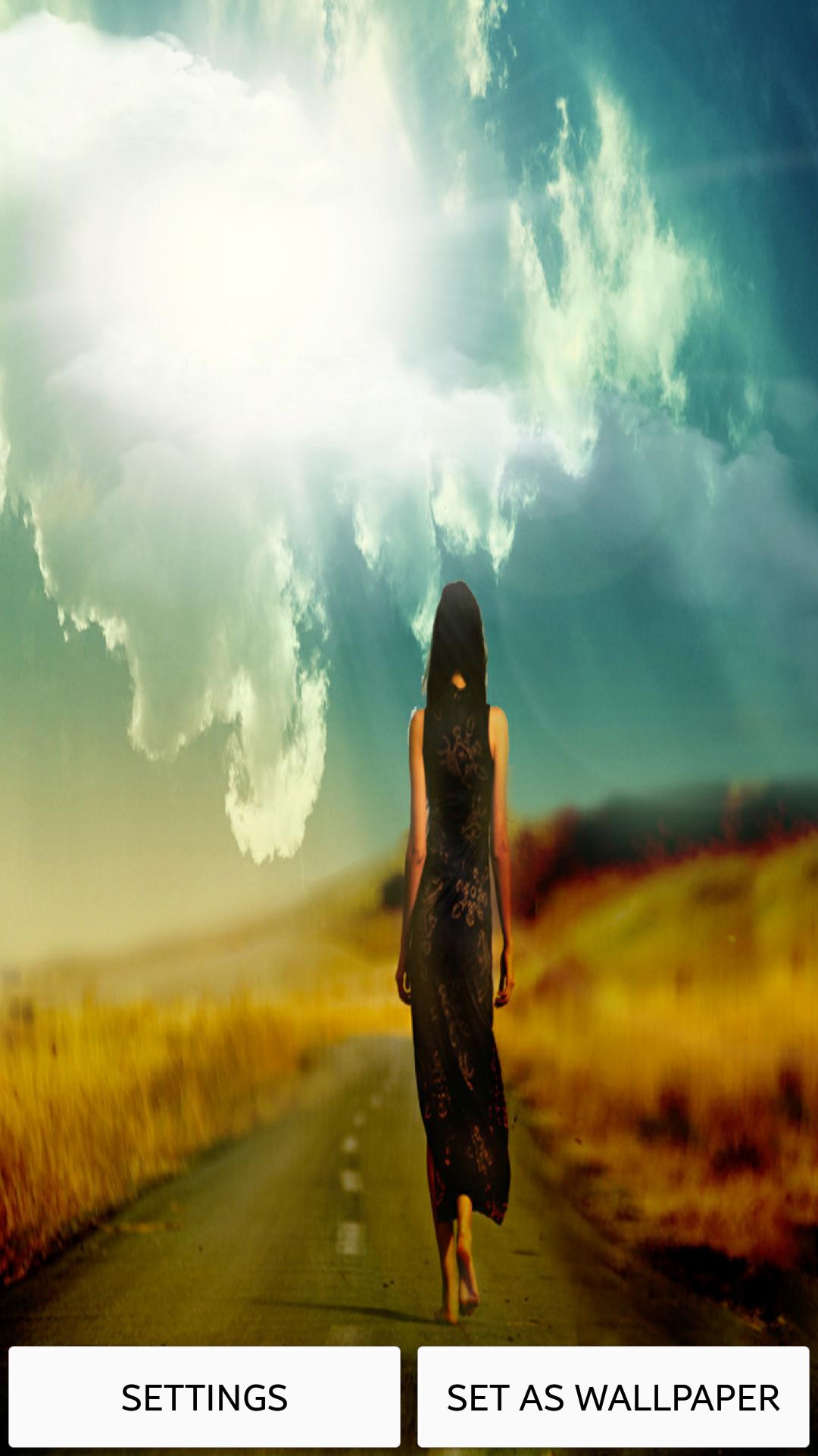Lonely Girl Wallpaper For Android APK Download