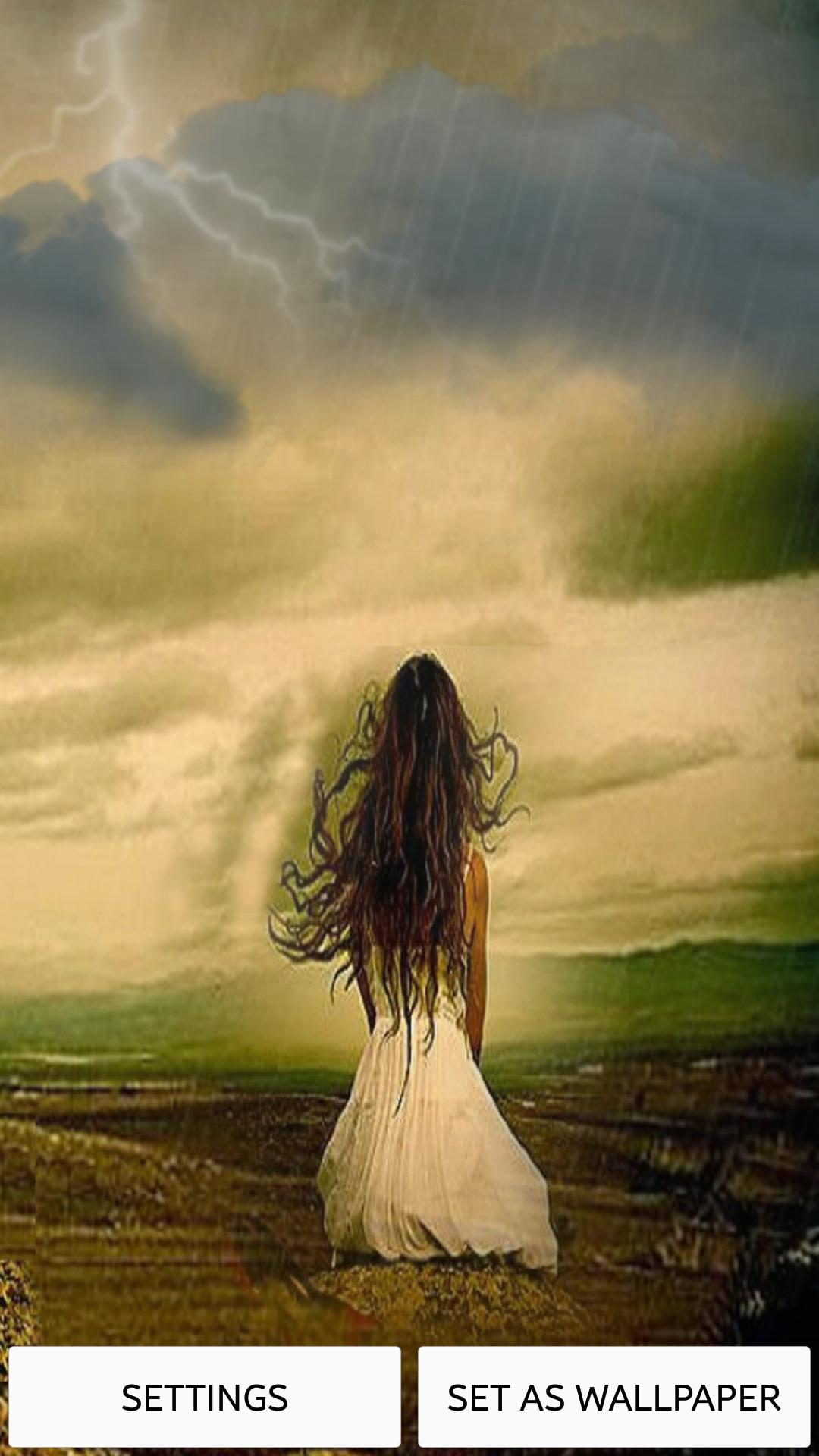 Lonely Girl Wallpaper For Android APK Download