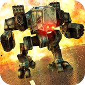 Robot Metal World 3D icon