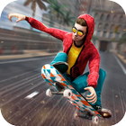 Skate Board Freestyle na Rua: Campeonato  Truques ícone