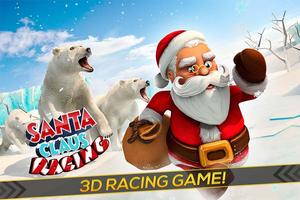 Santa Claus Racing Game पोस्टर