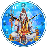 ikon Lord Shiva Clock