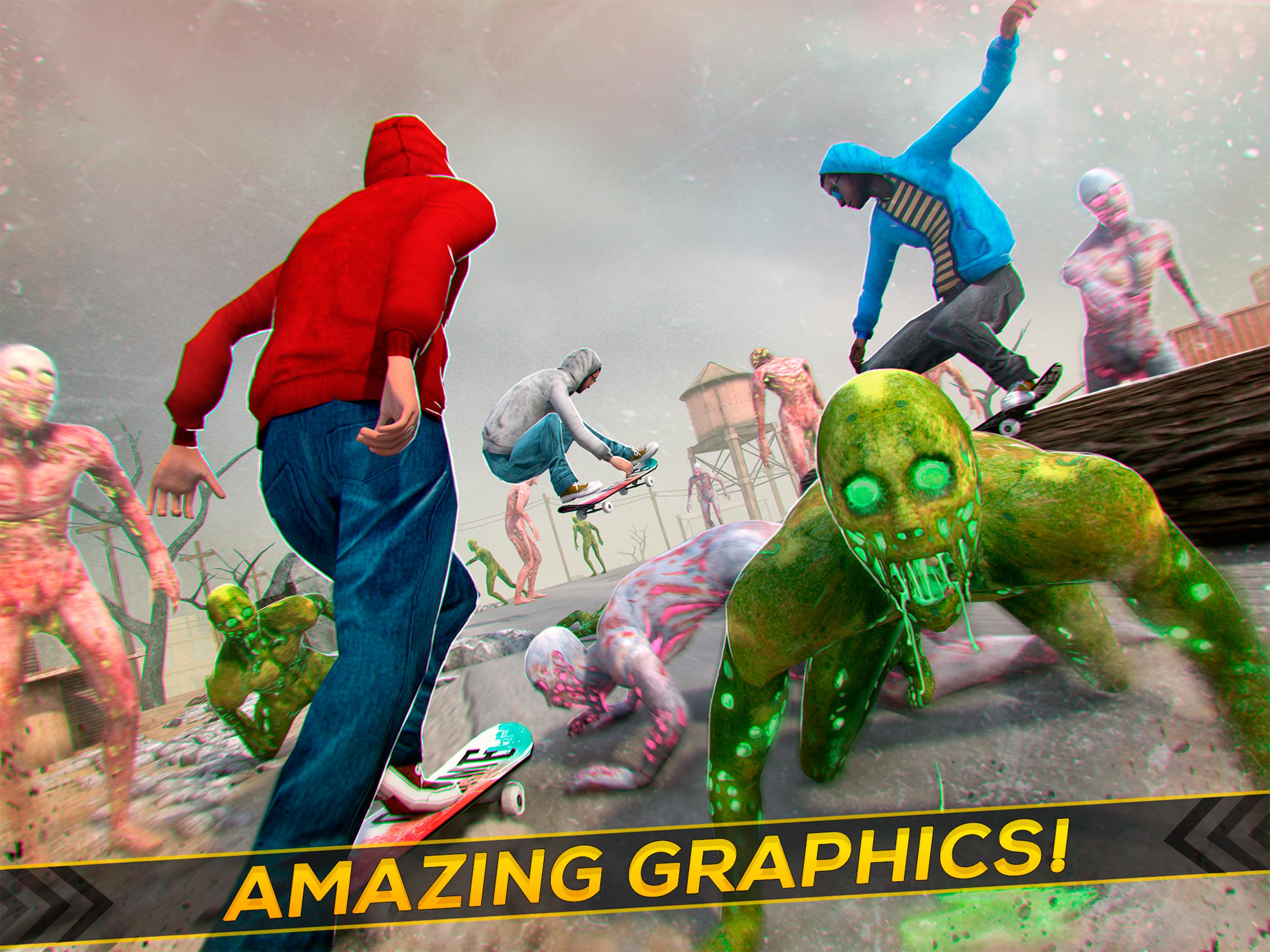 Skateboard Pro Zombie Run 3d For Android Apk Download