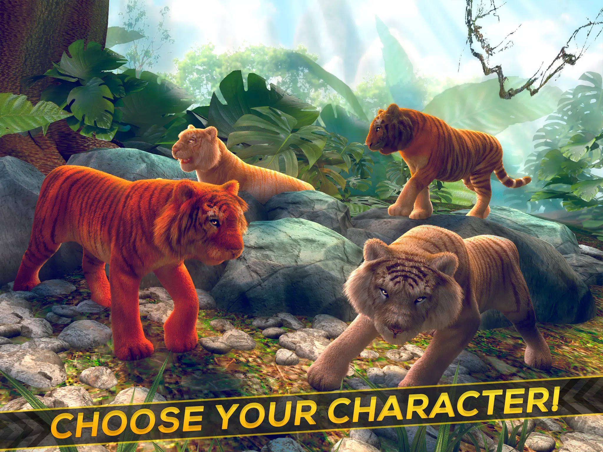 Download do APK de Jogo do Tigre Selvagem Grátis para Android