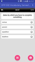 G12 Semester 2 Vocabulary screenshot 3