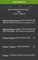 Oman Radios Free Plakat