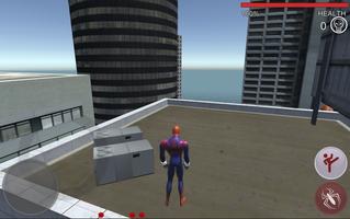 Hero battle 3D Robot vs Spider poster