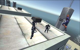 Hero battle 3D Robot vs Spider screenshot 1