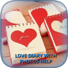 Love Diary With Photos Help icône