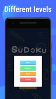 Sudoku Everyday - Free funny brain puzzle game imagem de tela 1