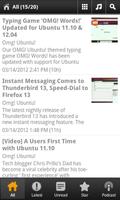 OMG! Ubuntu! News Reader скриншот 2