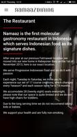 Namaaz Dining Restaurant Affiche