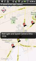 Speed & Red Light Camera Map capture d'écran 1