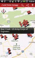 National State Campground Map اسکرین شاٹ 2