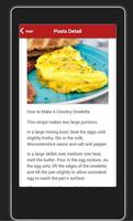 Omelette Recipes capture d'écran 2