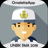 Simulasi UNBK SMA 2018 ポスター