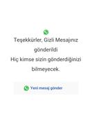 Gizli Mesaj WhatsApp için 截圖 3