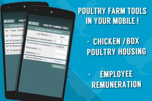 Poultry Farm Tools Affiche