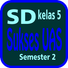 Sukses UAS SD Kelas 5 semester icono