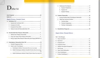 برنامه‌نما Buku Guru Matematika SMP Kelas 8 عکس از صفحه