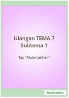 Latihan Soal SD Kelas 1 Tema 7 截图 2