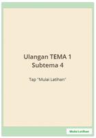 Latihan Soal SD Kelas 2 Tema 1 imagem de tela 1