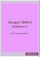 Latihan Soal SD Kelas 5 Tema 6 imagem de tela 1