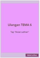 Latihan Soal SD Kelas 5 Tema 6 imagem de tela 2