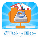 Restore Deleted Photos videos & Backup and restor ícone