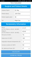 برنامه‌نما Axis Toric Calculator عکس از صفحه