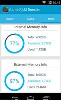 Game RAM Booster capture d'écran 3