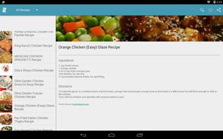 All Chicken Recipes - Easy Rec captura de pantalla 3