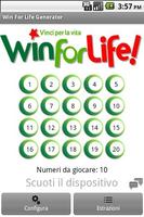 Win For Life Generator Affiche