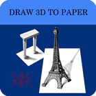 Draw 3D to Paper أيقونة