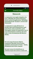Grammatica Italiana capture d'écran 2