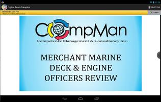 CompMan Maritime Exam Reviewer (Demo) poster