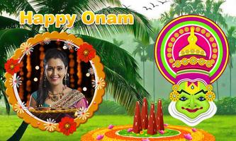 Onam Photo Frames Affiche