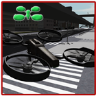 Drone City Simulation 3D আইকন