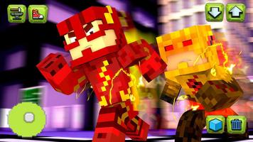 Speed Flash Hero - America Craft ảnh chụp màn hình 1